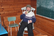 Aarne Konttiselle kahvi ja makkara maistuivat