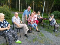 bocciapelin kannustusjoukkue