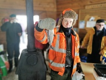 Suurimman kalan sai Veli Taikina-aho, taitaa olla peräti siikakala.