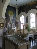 Sisänäkymä Nikean metropoliitan ortodoksisesta kirkosta