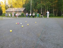 bocciaa iltamyöhällä