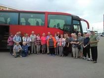 Kotimatkalla pysähdyttiin Ylivieskan Kärkkäiselle ostoksille.