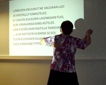 kulkurin valssi kun soi on lupa laulaa ja tanssia