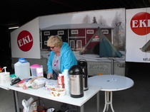 talkookahvit tarjolle