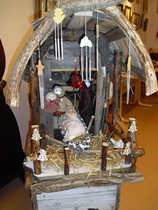 Aarne Oksan tekemä jouluseimi.