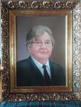 Hannes Pilto, maalannut Arvo Kemi, 2020.