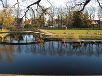 Levollinen näkymä iltapäiväkävelyltä