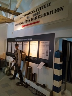 Raatteentie jatkosotamuseossa riitti kuulemista ja katsomista