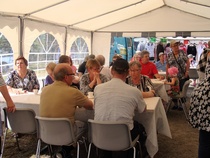 kahviteltassa on tunnelmaa