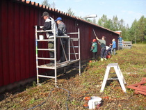 työn touhussa